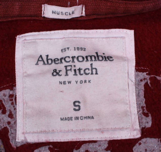 سویشرت تو پنبه ای  مردانه 16288 کد 11 abercrombie & fitch