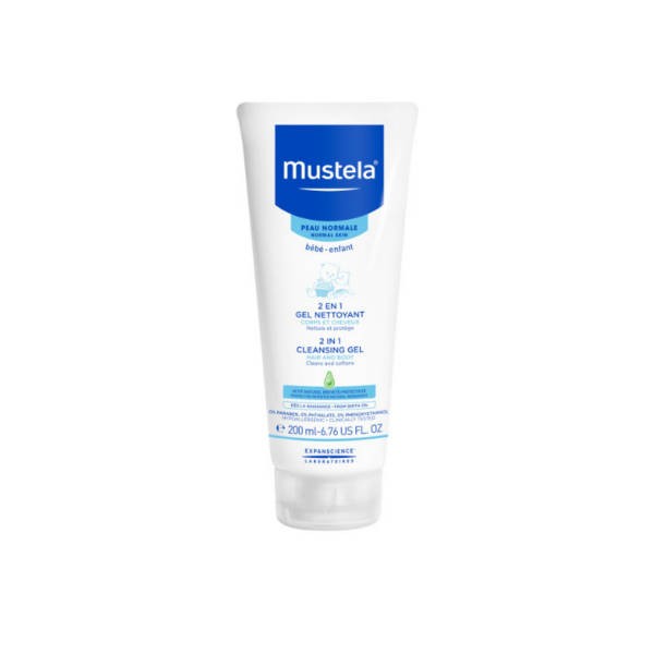 شامپو 2 در 1 MUSTELA ﻿، مخصوص شستشوی سر و بدن کودکان کد 14722(NCO)