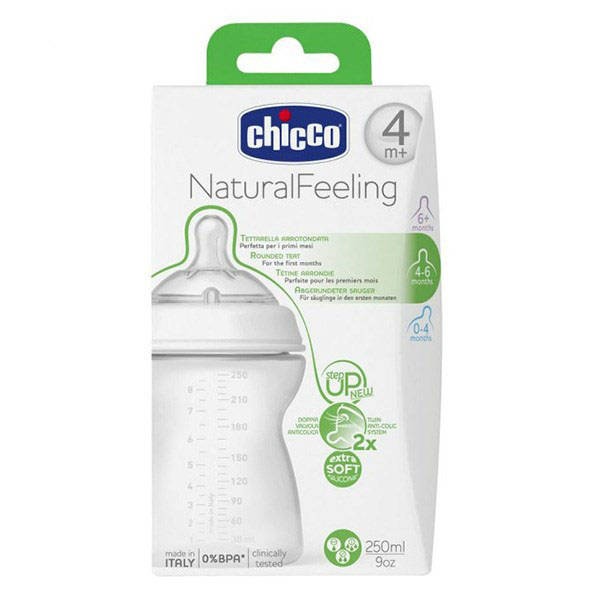 شیشه شیر 4 تا 6 ماه chicco کد 14701 (NCO)