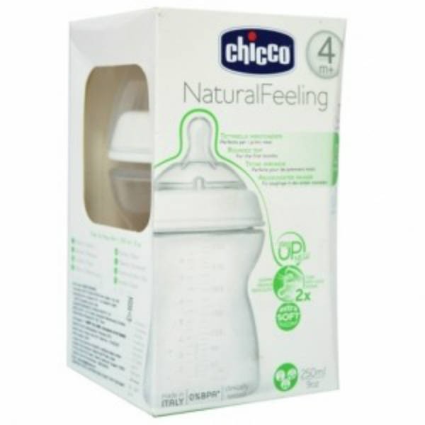 شیشه شیر 4 تا 6 ماه chicco کد 14701 (NCO)