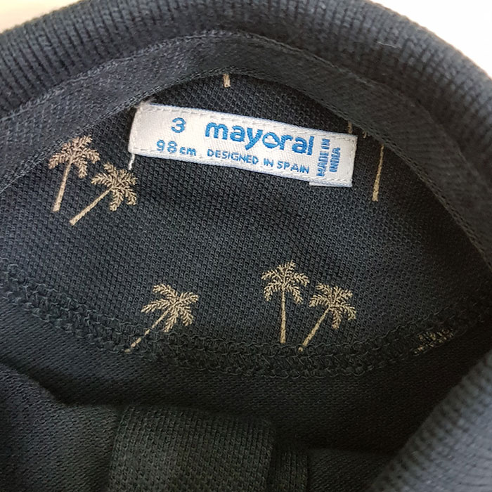 تی شرت پسرانه 20511 سایز 3 تا 9 سال مارک MAYORAL