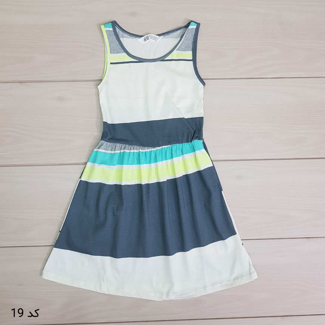 سارافون دخترانه 21129 سایز 2 تا 8 سال مارک H&M