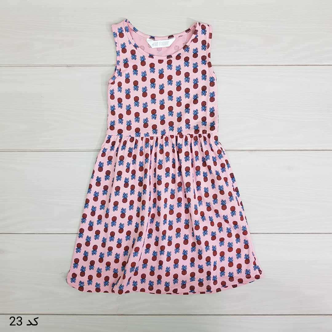 سارافون دخترانه 21129 سایز 2 تا 8 سال مارک H&M