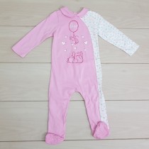 سرهمی جورابدار دخترانه 21372 سایز 3 تا 24 ماه مارک DISNEY