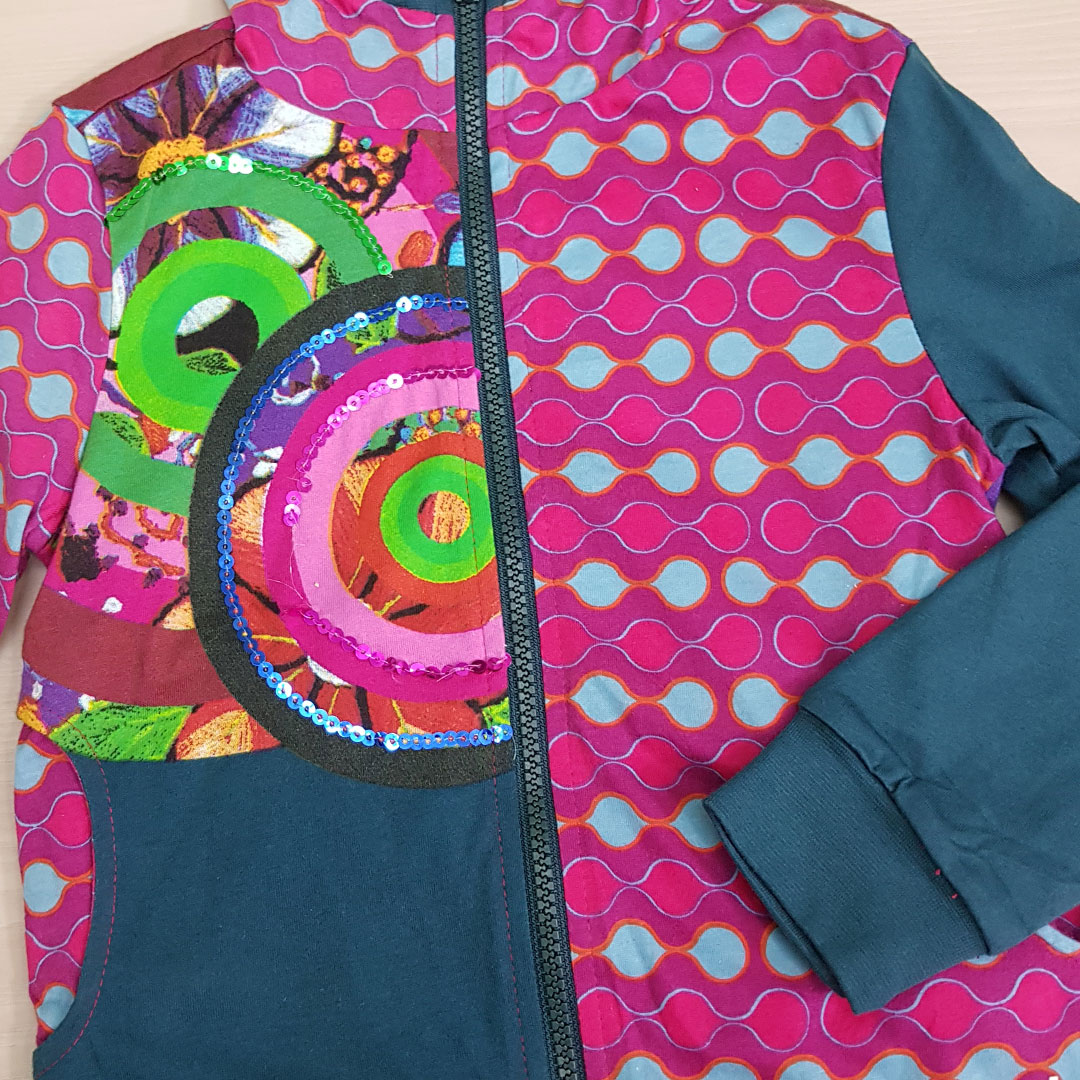 سویشرت دورو دخترانه 21411 سایز 4 تا 13 سال مارک DESIGUAL