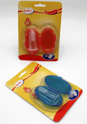 مسواک انگشتی ژله ای مارک apple baby کد 14913