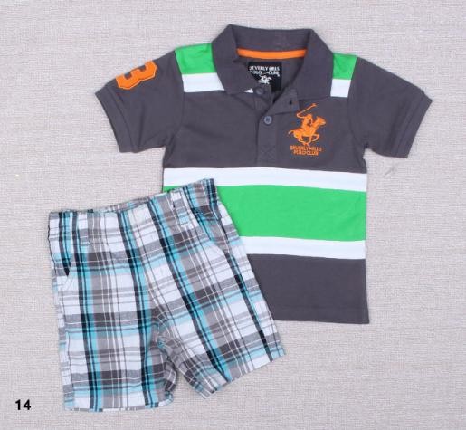 ست پسرانه 10926 سایز 3 ماه تا 4 سال مارک U.S POLO