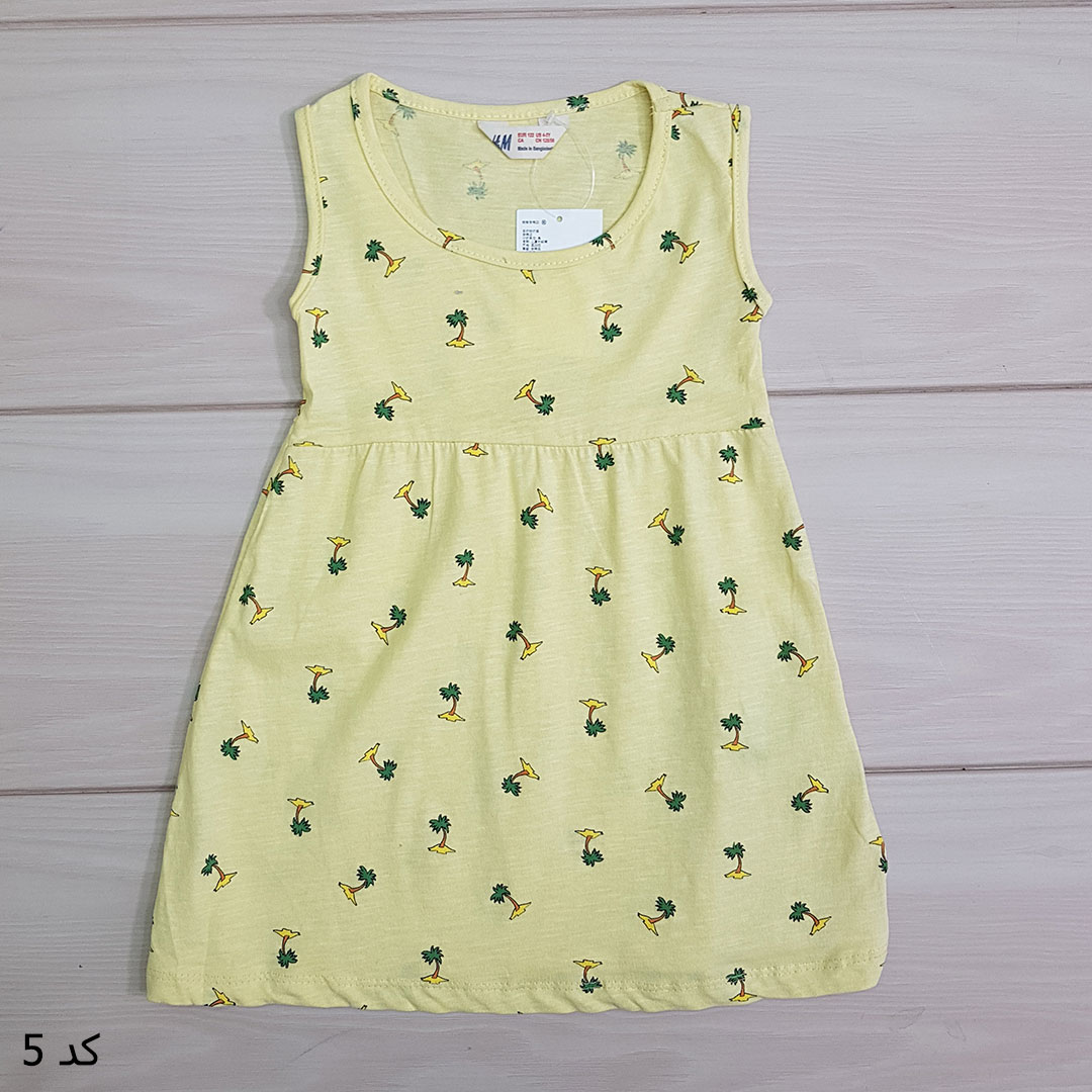 سارافون دخترانه 23246 سایز 2 تا 8 سال مارک H&M
