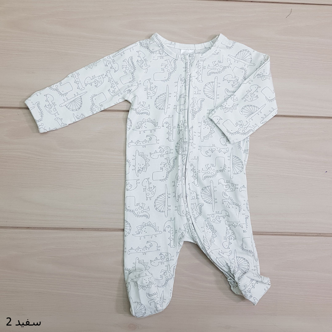 سرهمی جورابدار 23536 سایز بدوتولد تا 6 ماه مارک TINY BABY