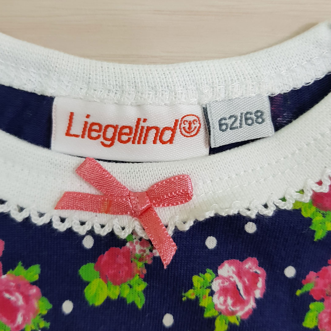 بادی دخترانه 23394 سایز 1 تا 24 ماه مارک LIEGELIND