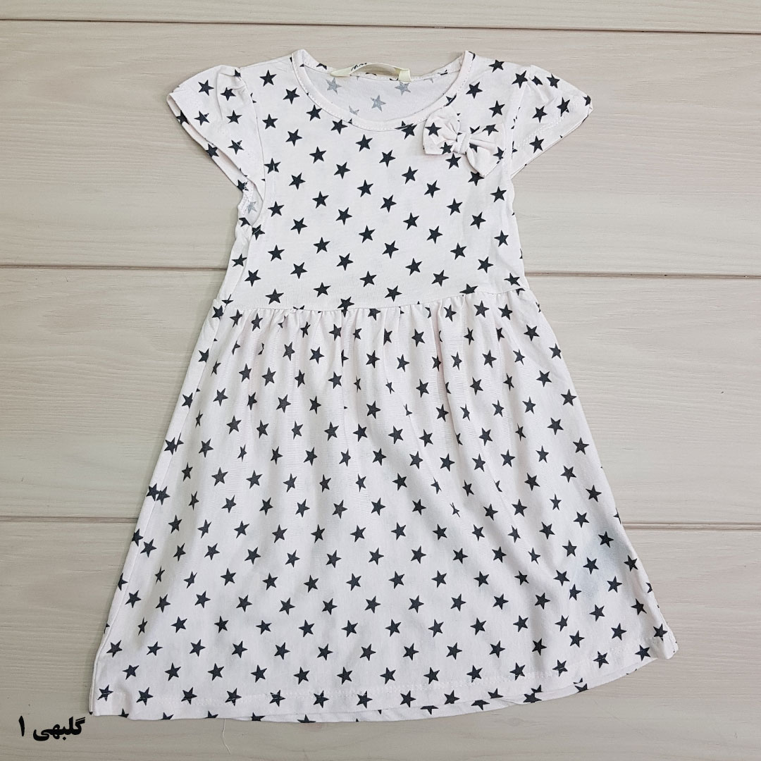 سارافون دخترانه 24226 سایز 4 تا 7 سال مارک H&M