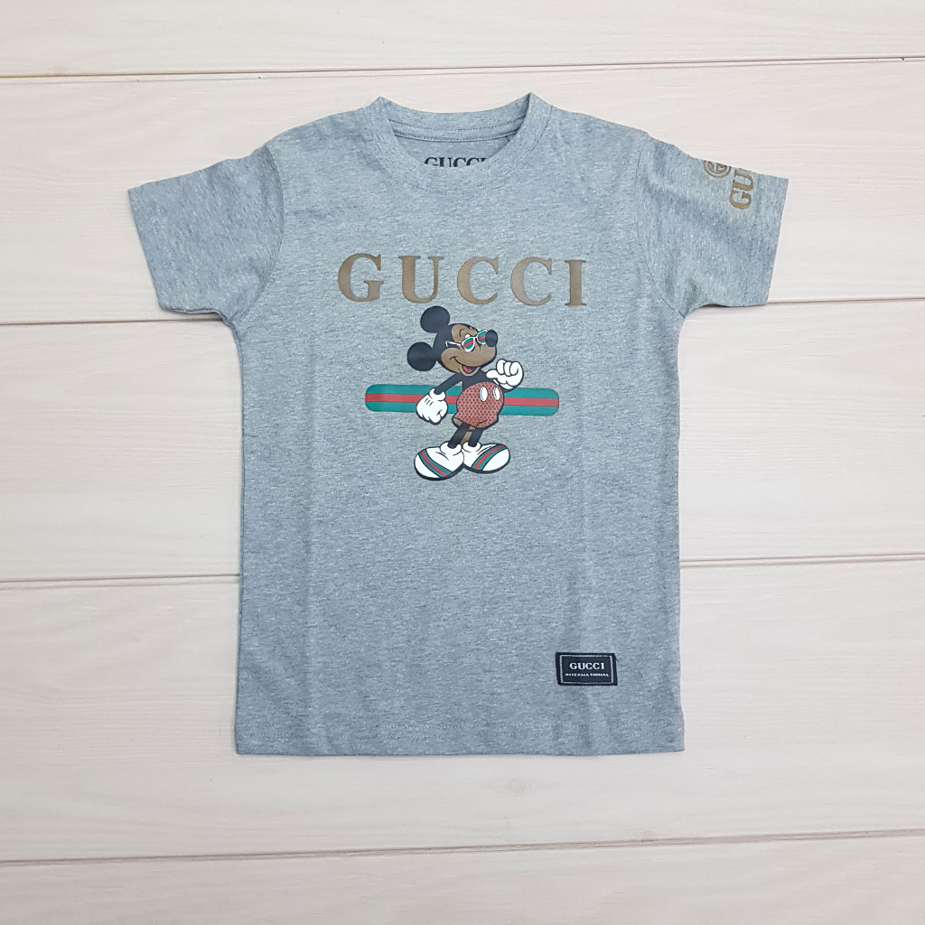 تی شرت پسرانه 24592 سایز 2 تا 16 سال مارک GUCCI