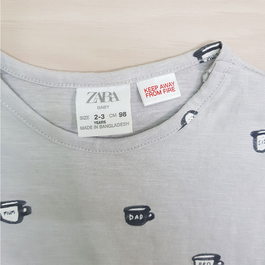بلوز پسرانه 25146 سایز 3 ماه تا 5 سال مارک ZARA