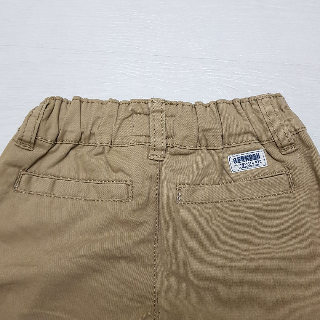 شلوار کتان پسرانه 26803 سایز 9 ماه تا 5 سال مارک OSHKOSH