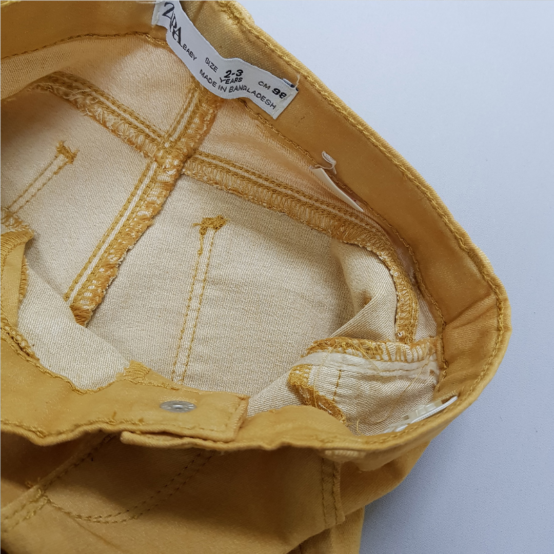 شلوار دخترانه 30087 سایز 3 ماه تا 5 سال مارک ZARA