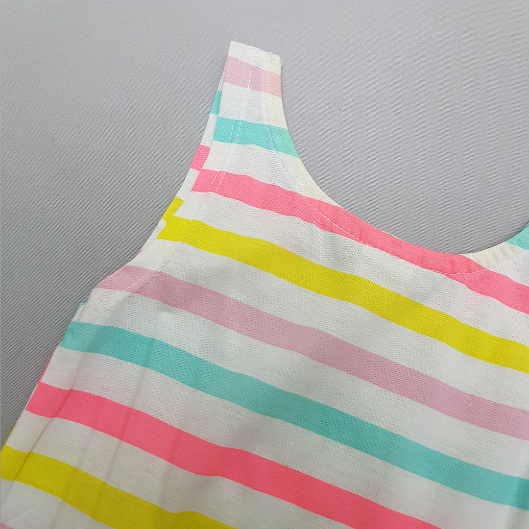 سارافون دخترانه 30652 سایز 1.5 تا 10 سال مارک H&M   *