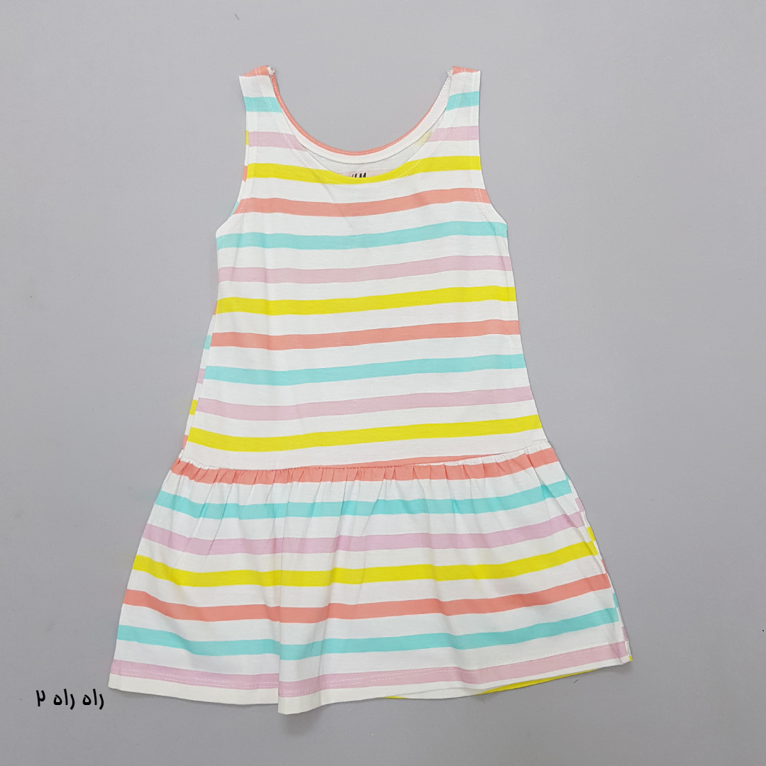 سارافون دخترانه 30652 سایز 1.5 تا 10 سال مارک H&M   *