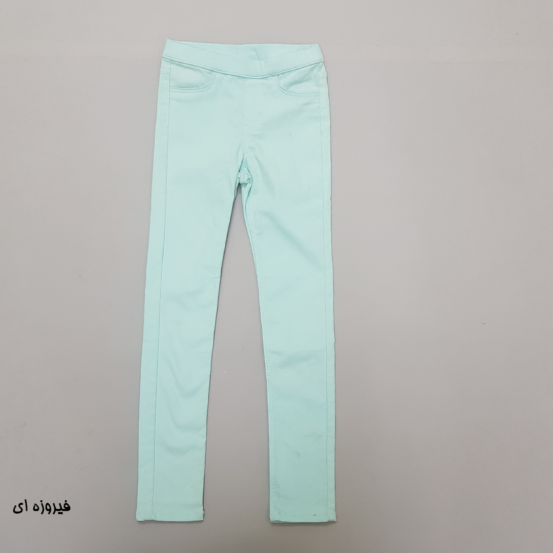 شلوار جینز دخترانه 30706 سایز 1.5 تا 10 سال مارک H&M