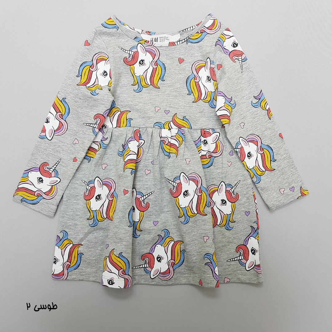 سارافون دخترانه 30962 سایز 1.5 تا 10 سال کد 1 مارک H&M