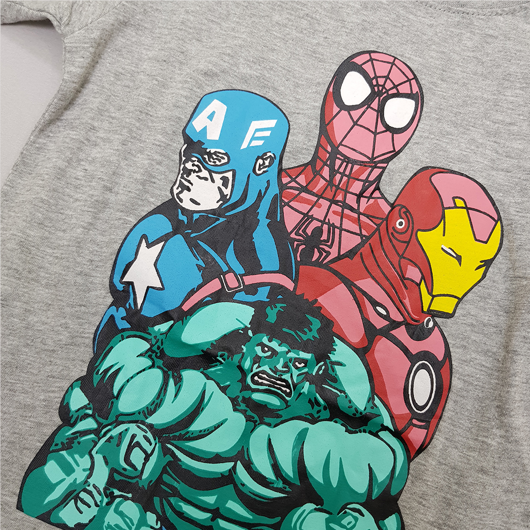 تی شرت پسرانه 31010 سایز 2 تا 14 سال مارک MARVEL
