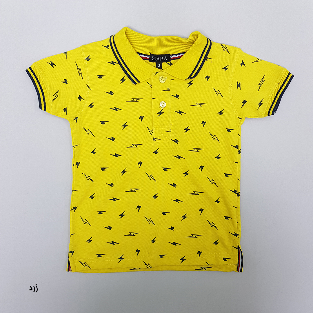 تی شرت پسرانه 31211 سایز 2 تا 8 سال مارک ZARA