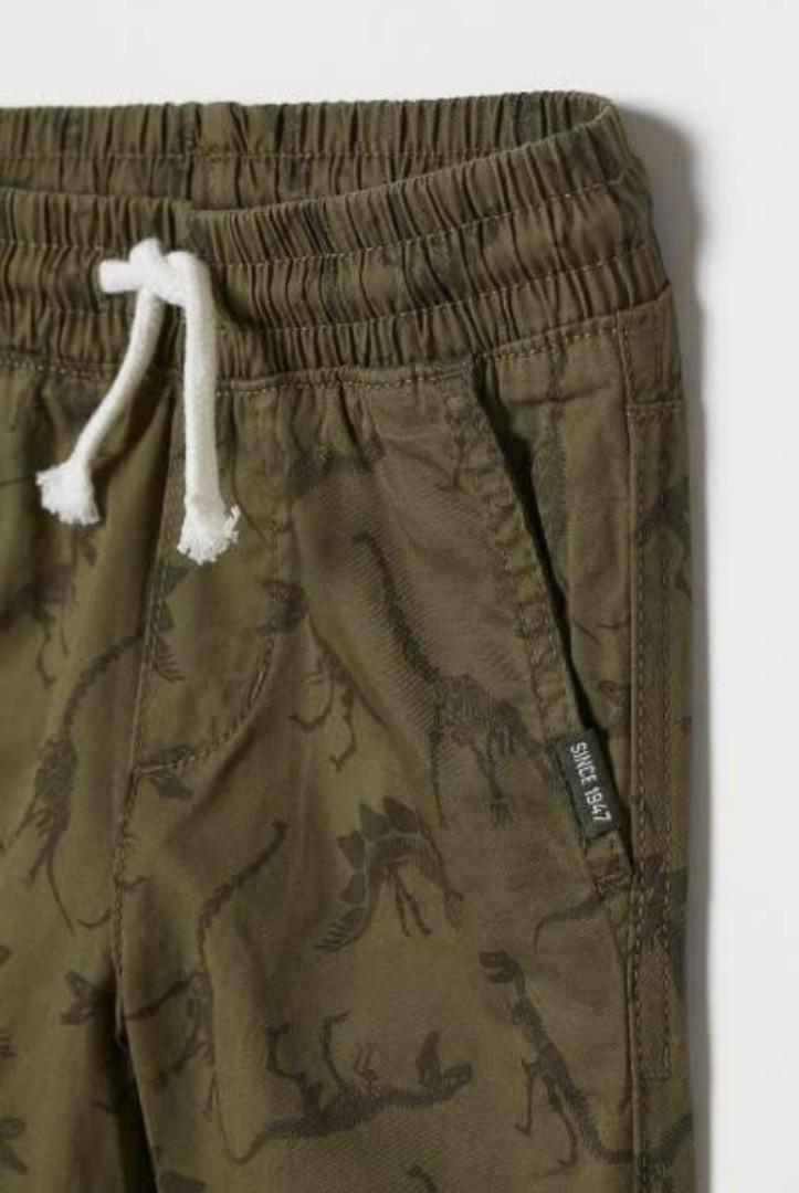 شلوار کتان 33126 سایز 1.5 تا 10 سال مارک H&M