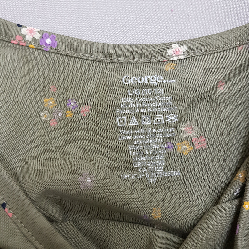 سارافون دخترانه 34372 سایز 2 تا 12 سال مارک George
