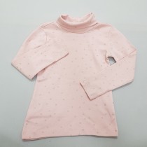 بلوز یقه اسکی دخترانه 36574 سایز 2 تا 8 سال مارک Blukids