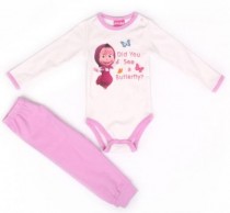 ست دخترانه 18083 سایز 9 تا 36 ماه  کد 2 مارک masha bear