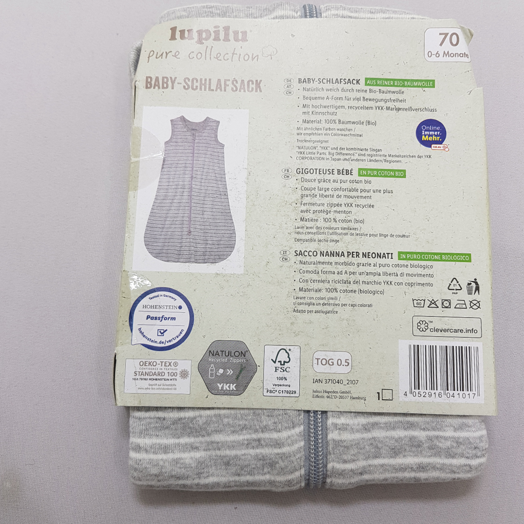 کیسه خواب 36946 سایز 70 تا 110 مارک LUPILU