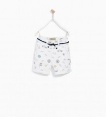 شلوارک پسرانه 16695 سایز 4 تا 14 سال مارک ZARA BOYS