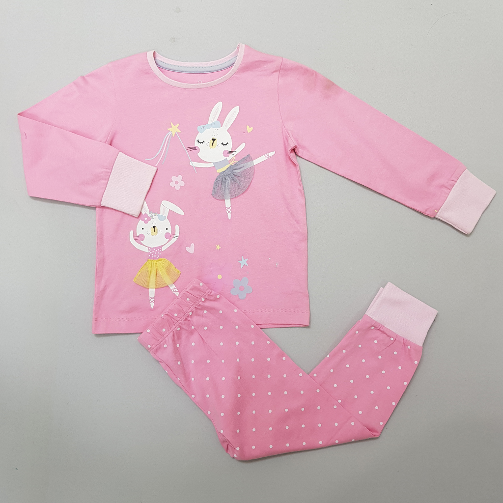 ست دخترانه 20588 سایز 2 تا 9 سال مارک Mothercare