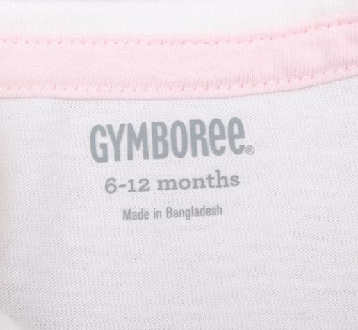 بلوز دخترانه 11581 سایز 6 ماه تا 5 سال مارک GYMBORee
