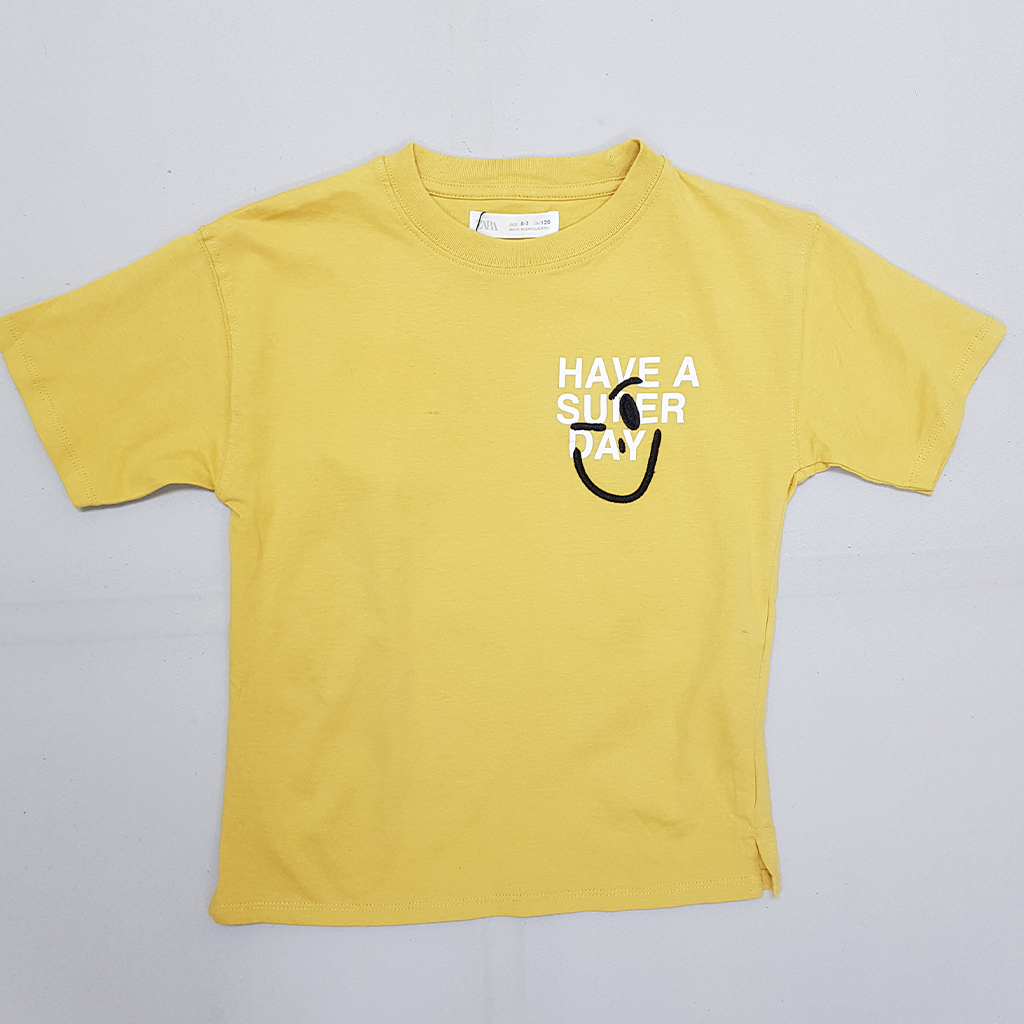 تی شرت پسرانه 27453 سایز 6 تا 12 سال کد 1 مارک ZARA