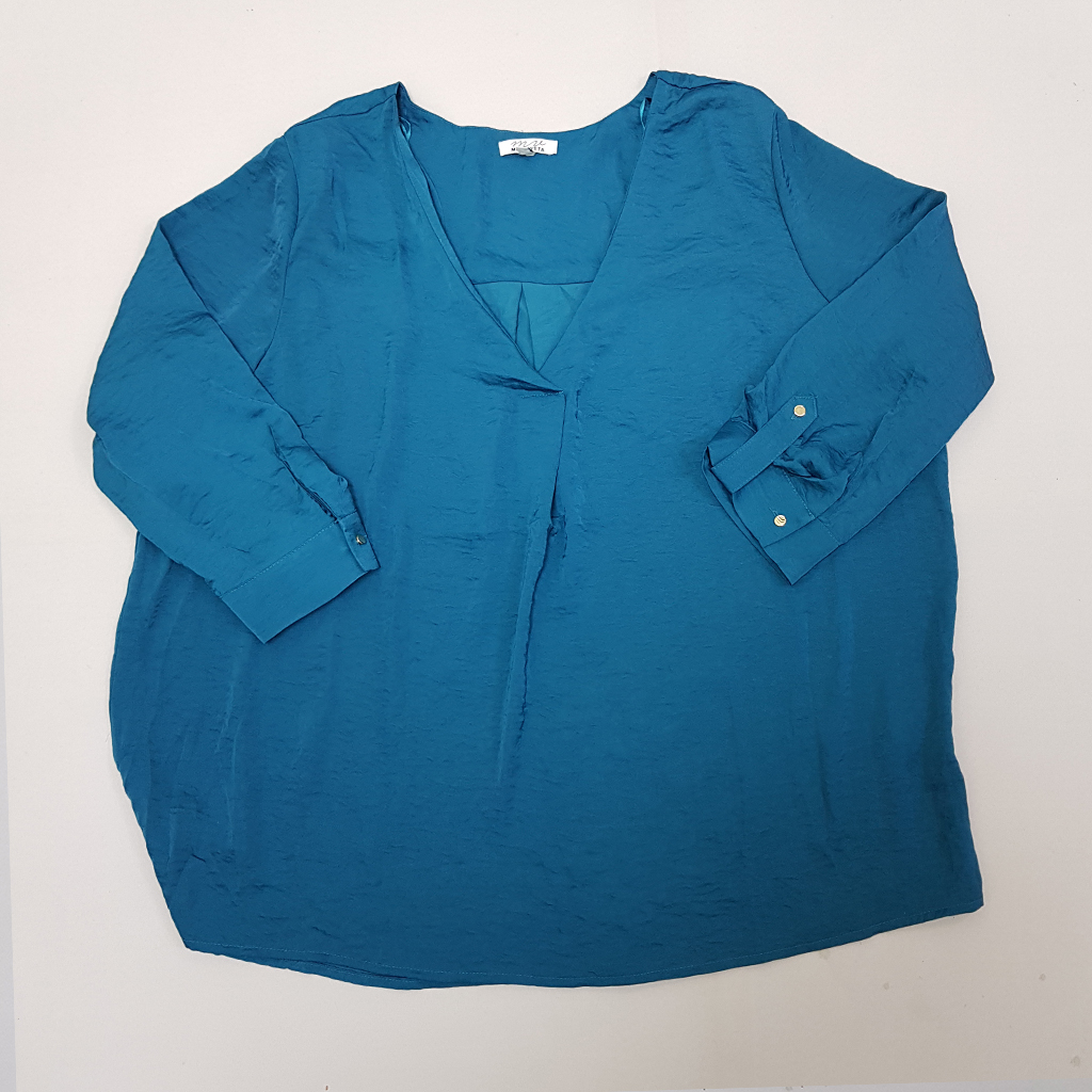 شومیز زنانه 22670 سایز 46 تا 54 مارک MODA VISTA   *