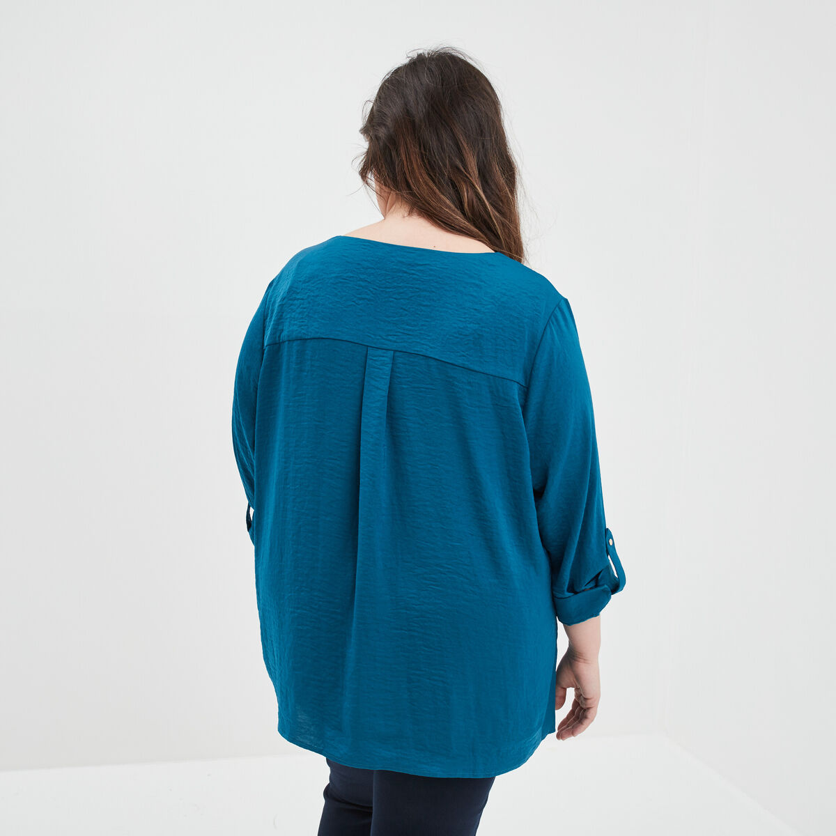 شومیز زنانه 22670 سایز 46 تا 54 مارک MODA VISTA   *