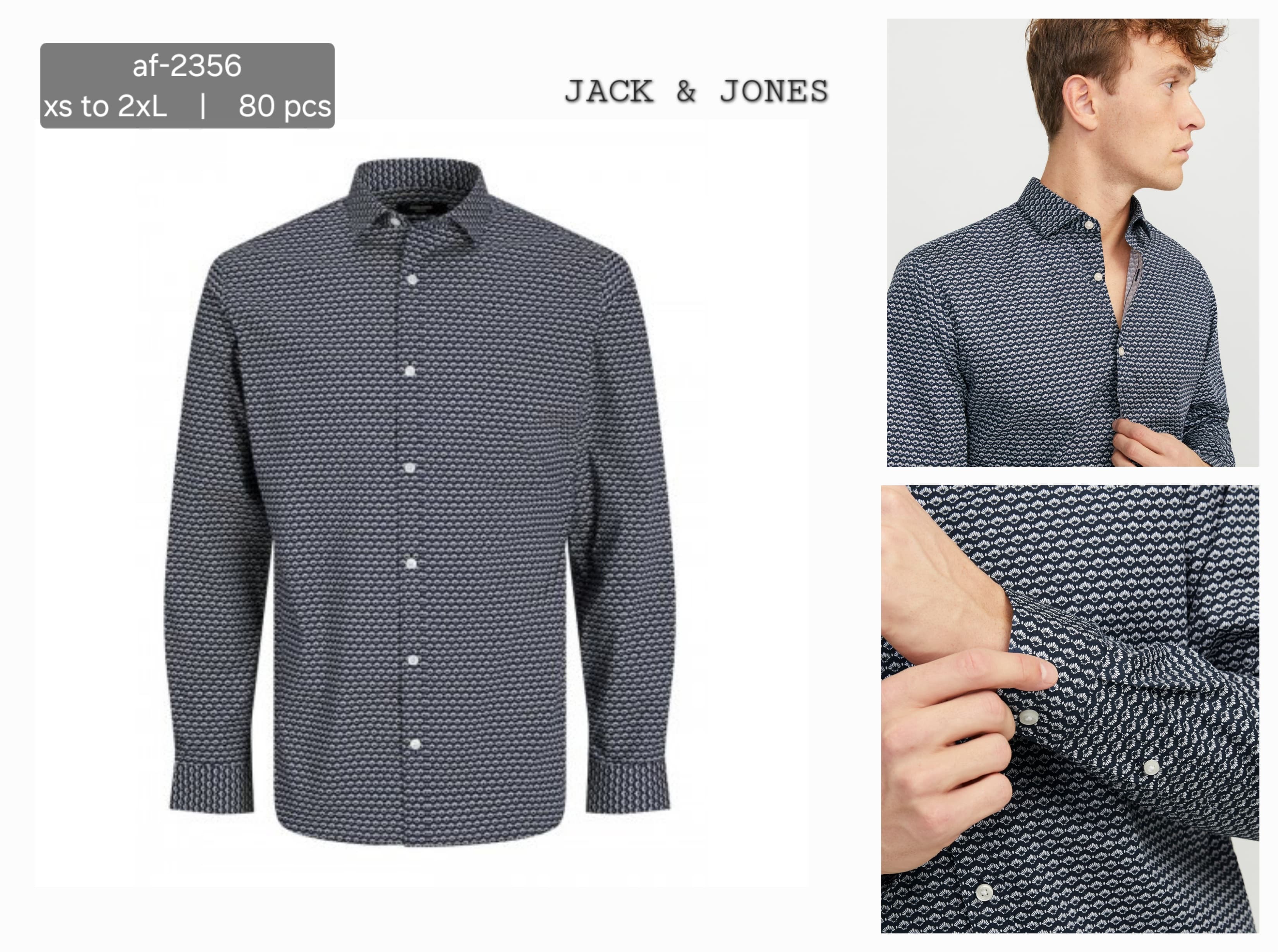 پیراهن مردانه 27525 مارک Jack&Jones