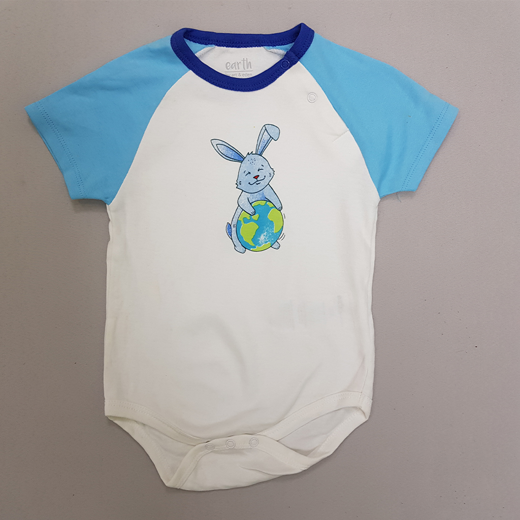 بادی پسرانه 27125 سایز بدوتولد تا 24 ماه کد 10 مارک earth