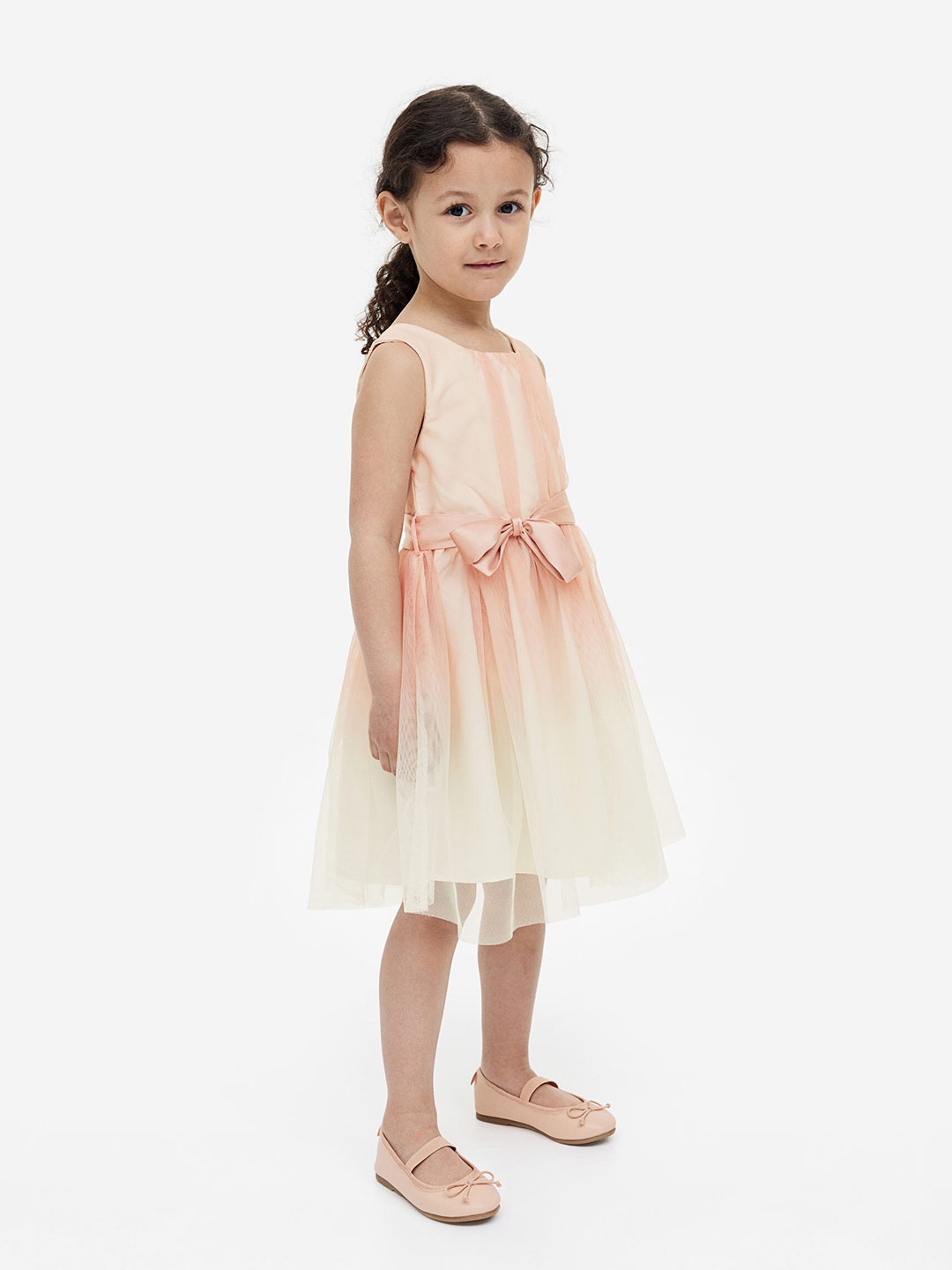 سارافون دخترانه 27729 سایز 1.5 تا 10 سال کد 4 مارک H&M
