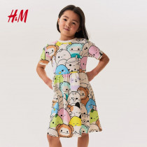 سارافون دخترانه 28007 سایز 5 تا 10 سال مارک H&M