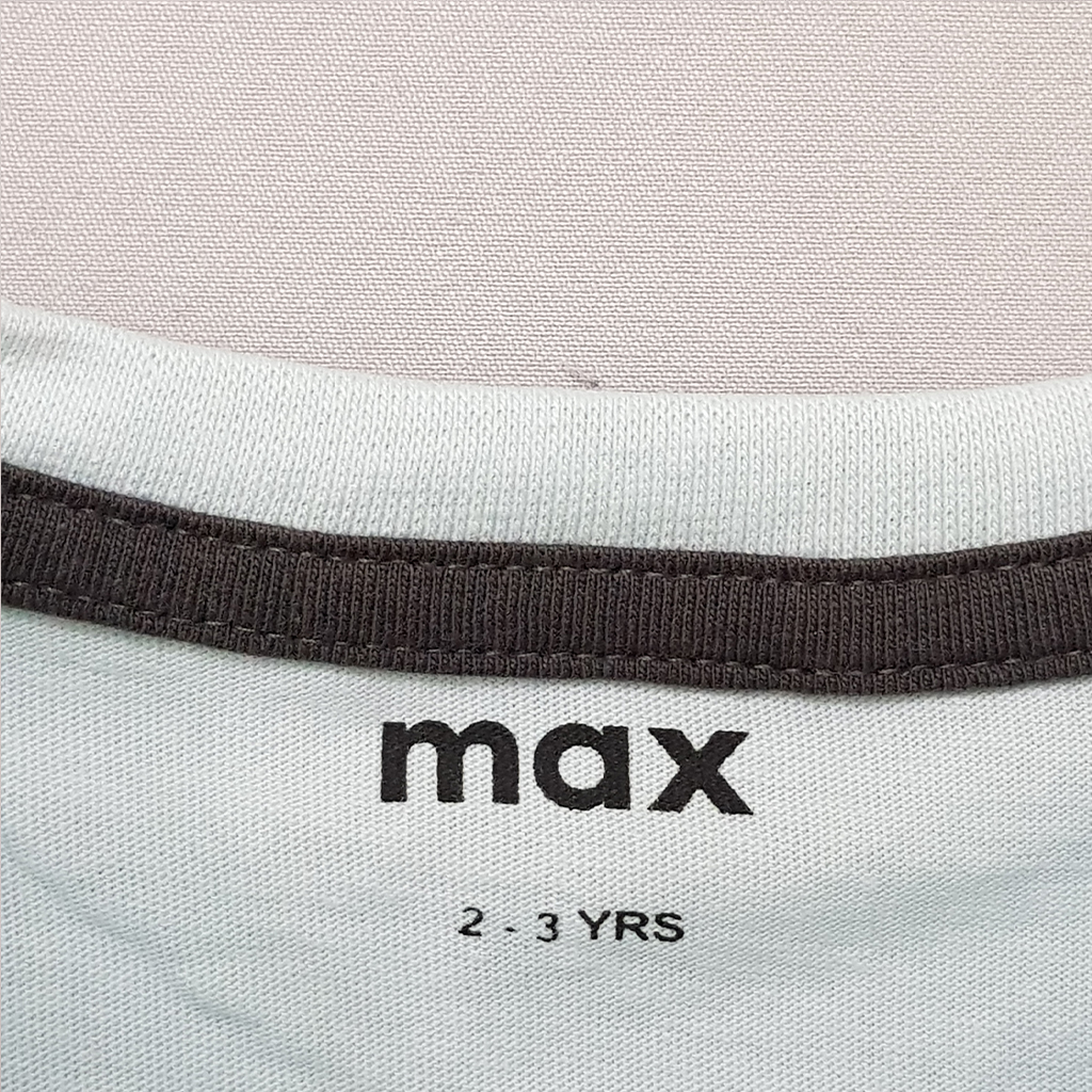 تی شرت پسرانه 28002 سایز 2 تا 8 سال مارک MAX