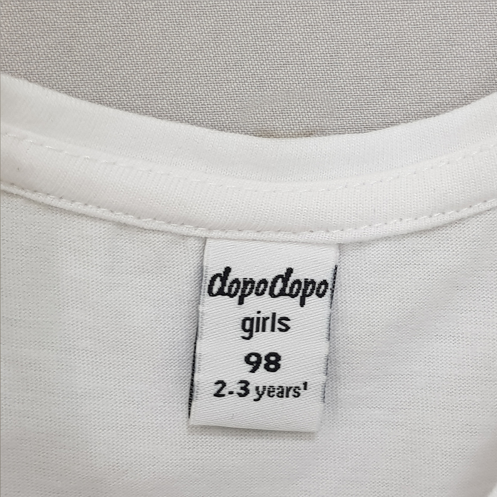 سارافون دخترانه 28062 سایز 2 تا 8 سال مارک DopoDopo   *