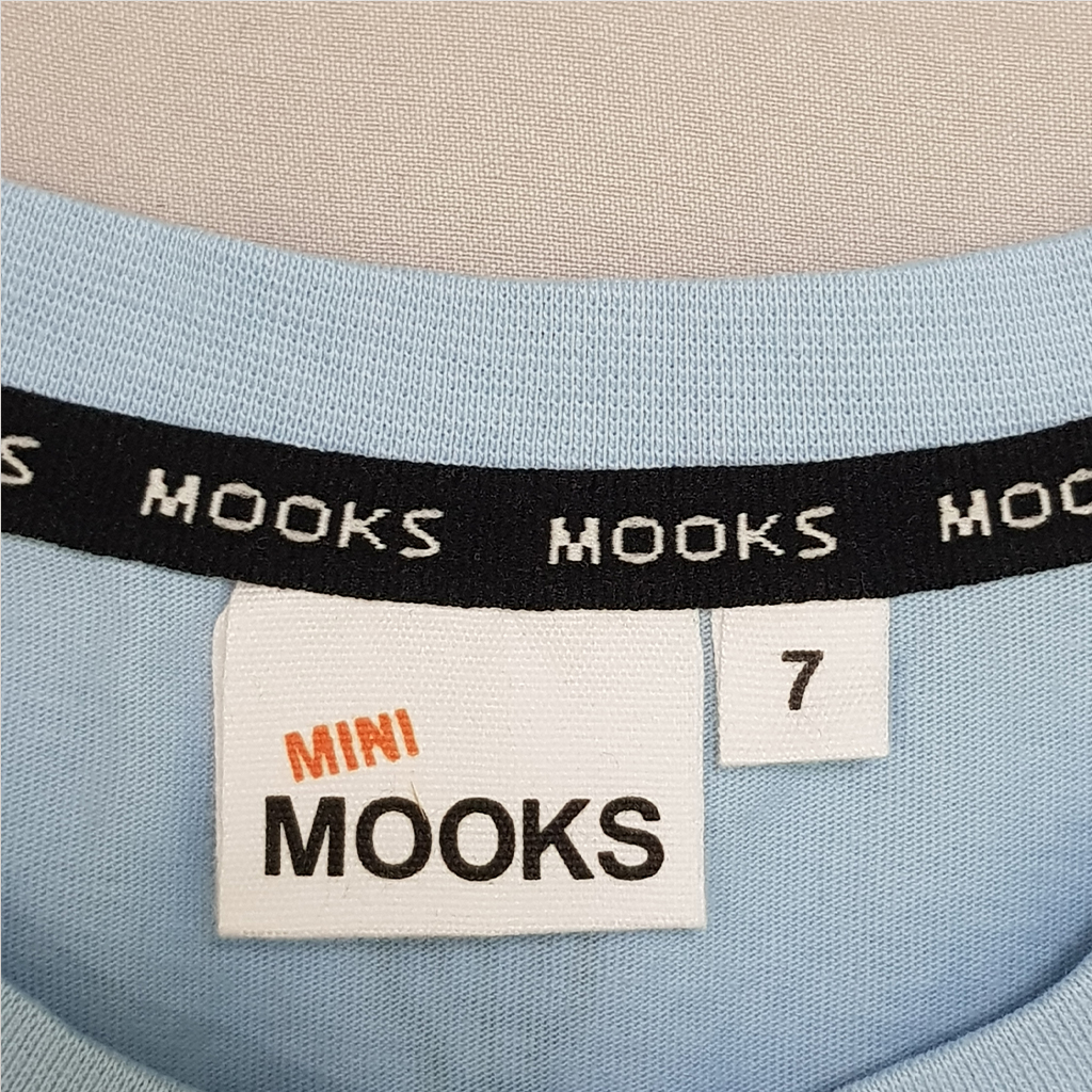 تی شرت پسرانه 27974 سایز 7 تا 14 سال کد 6 مارک MOOKS