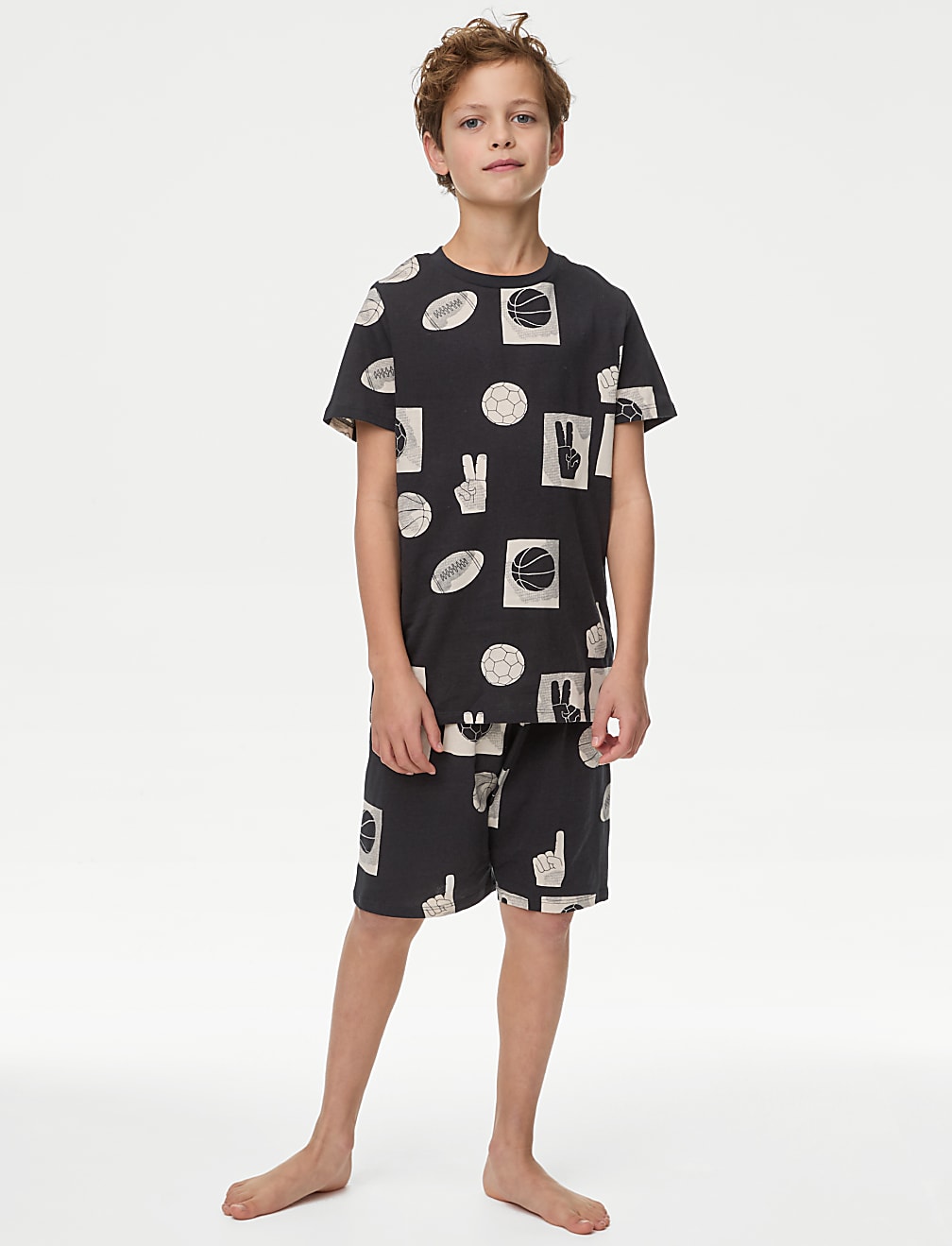 ست پسرانه 28160 سایز 7 تا 14 سال کد 2 مارک M&S
