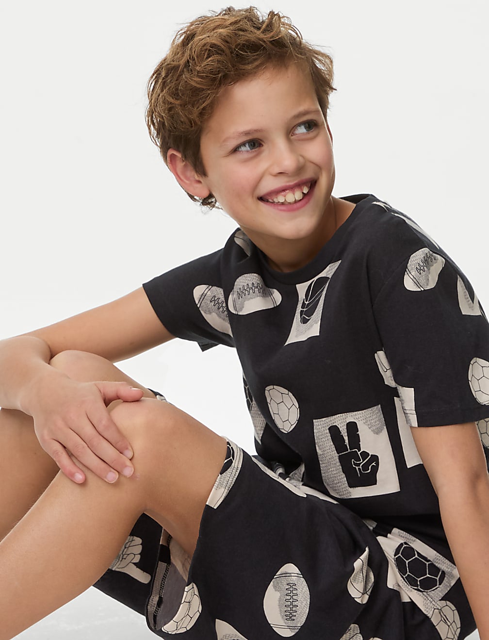 ست پسرانه 28160 سایز 7 تا 14 سال کد 2 مارک M&S