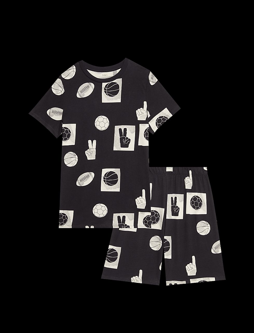 ست پسرانه 28160 سایز 7 تا 14 سال کد 2 مارک M&S