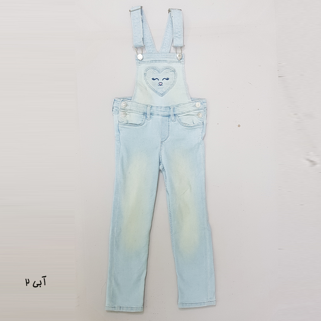 پیشبندار شلواری دخترانه 28170 سایز 1.5 تا 10 سال مارک H&M