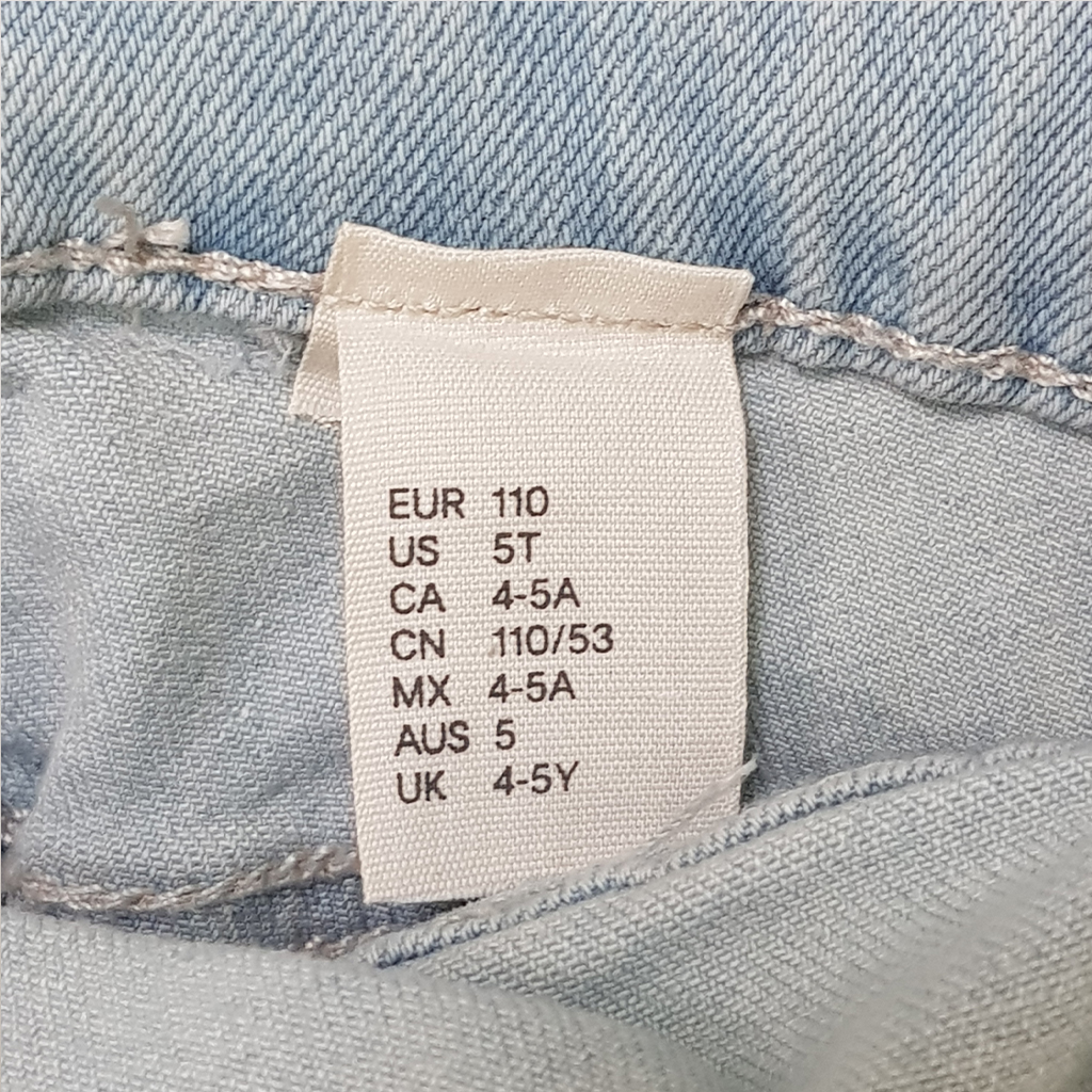 پیشبندار شلواری دخترانه 28170 سایز 1.5 تا 10 سال مارک H&M