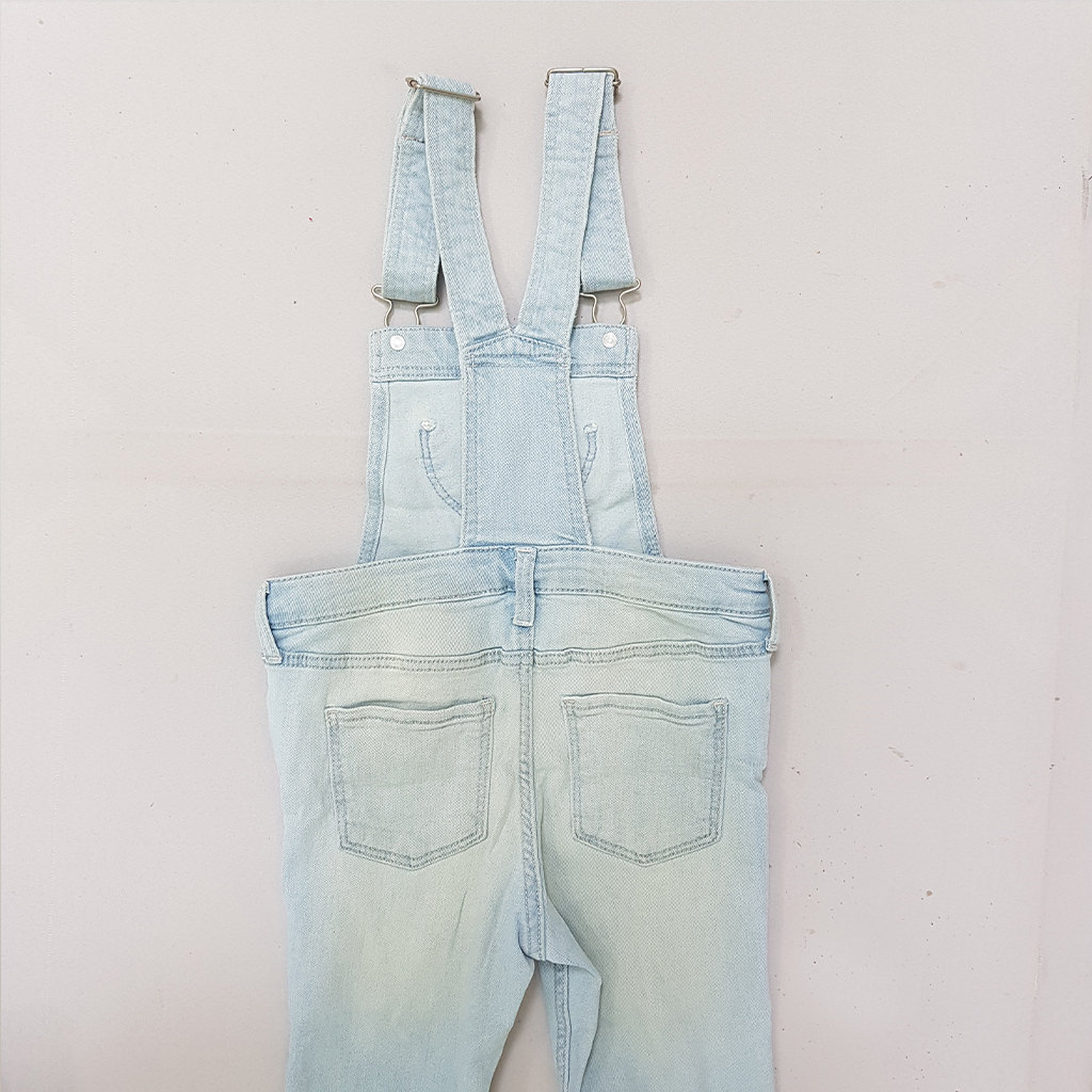 پیشبندار شلواری دخترانه 28170 سایز 1.5 تا 10 سال مارک H&M