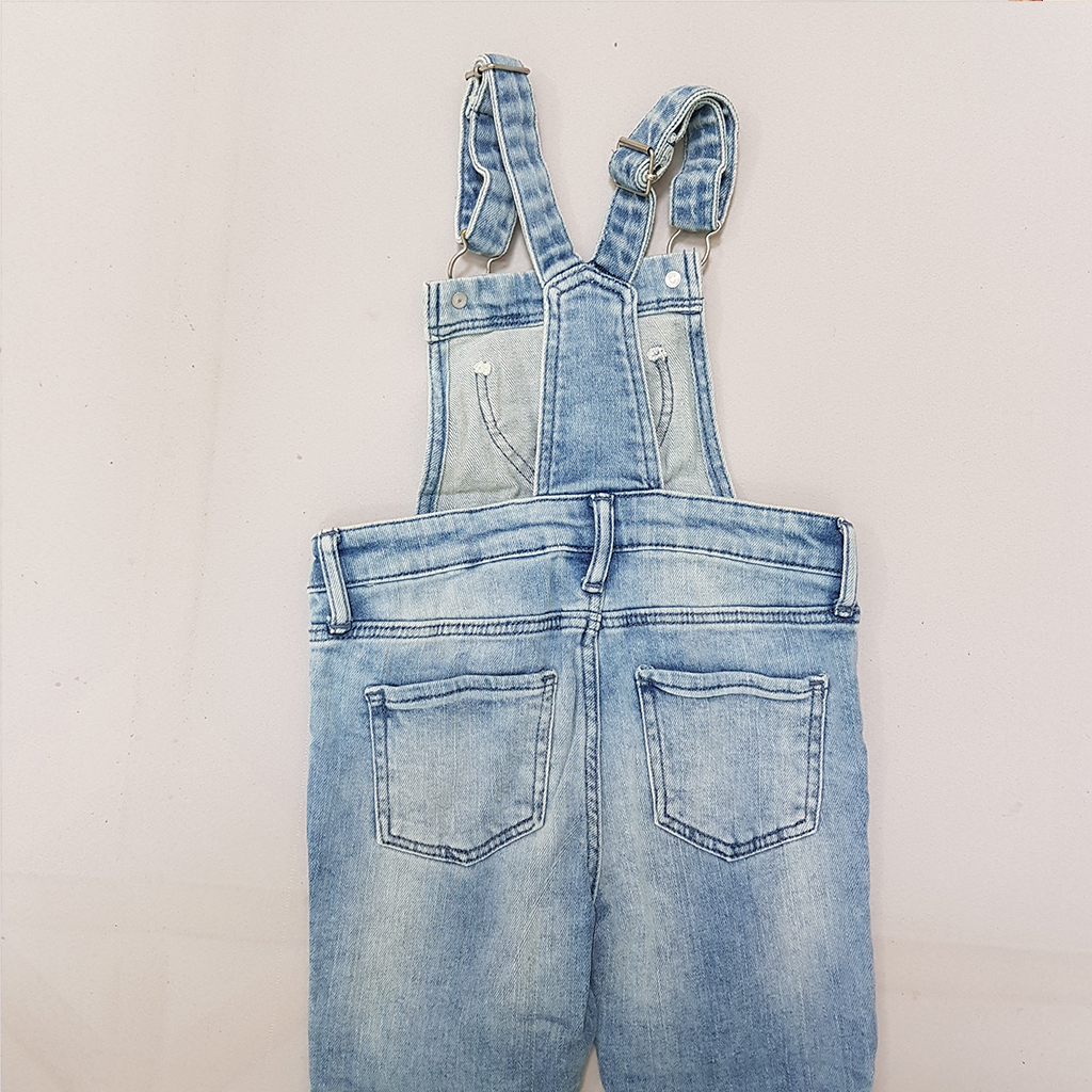 پیشبندار شلواری دخترانه 28172 سایز 1.5 تا 10 سال مارک H&M